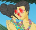 Hawaiian Beach Kissing